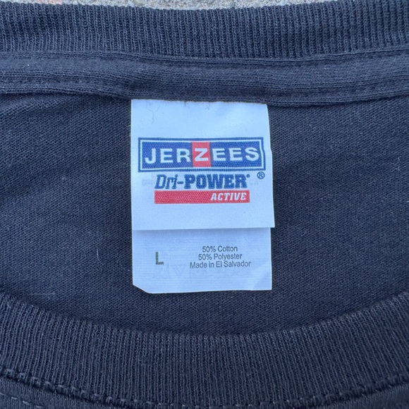 Jerzees Black Motivational Tee - Picture 2 of 3